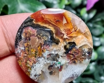 Cabochon Chrysocolla  copper contain Copper-rare item-high QUALITY-GOOD quality