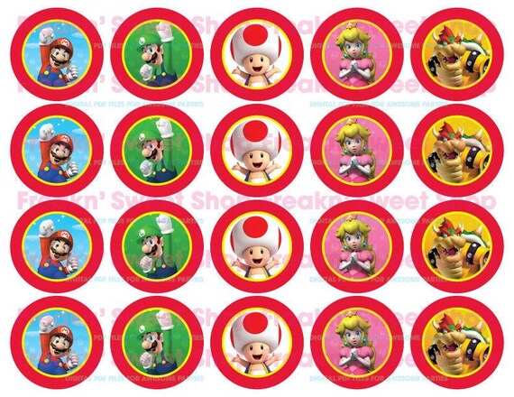 Super Mario Bros Circles PDF file Version 2