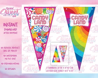 Arquivo PDF do banner Candy Land