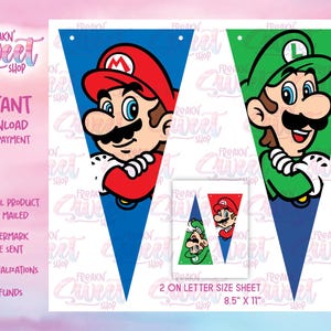 Super Mario Bros Banner PDF file