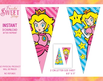 Princess Peach Banner PDF file