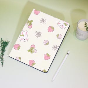 Sweet Bunny iPad Personalized Case For iPad Air 3/4/5/6,iPad 10/9/8, iPad 9.7" 10.2" 10.9" 11" 12.9'',iPad Mini 6/5,iPad pro2022 2024Case