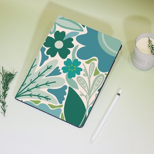 Natural Green Plants iPad Personalized Case For iPad Air 4/5/6,iPad 10/9/8,iPad 9.7&quot; 10.2&quot; 10.9&quot; 11&quot; 12.9&#39;&#39;,iPad Mini 7/6，iPad Pro2024 Cover