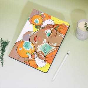 Vibrant Colors Character iPad Personalized Case For iPad Air 5/6, iPad 10/9/8, iPad 9.7" 10.2" 10.9" 11" 12.9'',iPad Mini 7/6，iPad Pro Cover