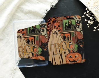 Evil Pumpkins 360-Degree Rotating & Detachable Kindle Case, Auto-Sleep Cover, Fits Kindle 10/11/12th, Paperwhite 10/11/12th, Colorsoft