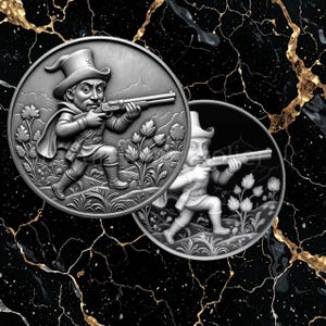 Fichier carte de profondeur chasseur , gravure chasseur miniature, lightburn,glowforge,xtool,échelle de gris,jarvis,illusion relief , 2.5D