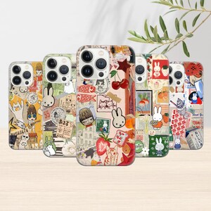 MIFFY PHONE CASES, custodia per telefoni iPhone 16 15 14 13 12 11 Pro Max 8 Plus X, Samsung Galaxy S24 S23 S22 S20 Ultra, Pixel 8