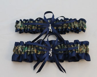 camo garter set