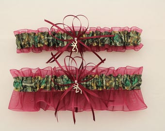 garter belt with gun Hunting Camo Camouflage Realtree Wedding Garter Belt Set W/ White Lace &  Rhinestone
