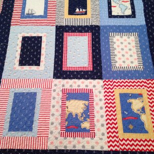 PATTERN Picture Perfect Quilt ...easy, uses fat quarters multiple sizes PDF version image 3