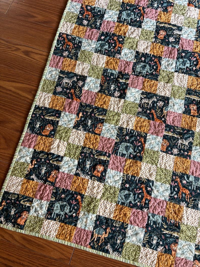 Square Steps Quilt Pattern: 2 Designs, 6 Sizes (PDF Pattern) - Etsy