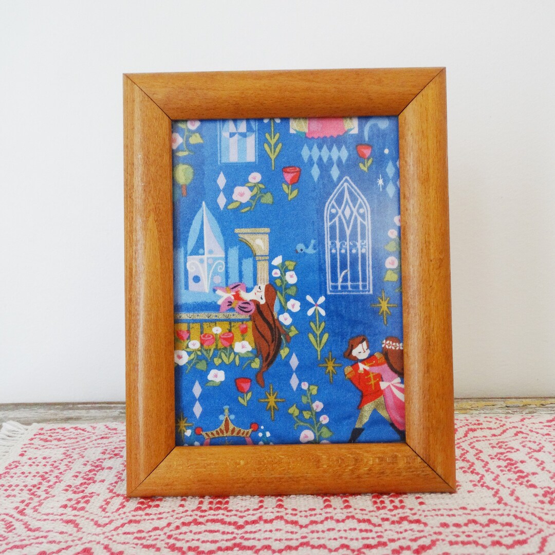 5 X 7 Wood Frame - Rectangular MCM Teak Frame - Simple Minimalist ...