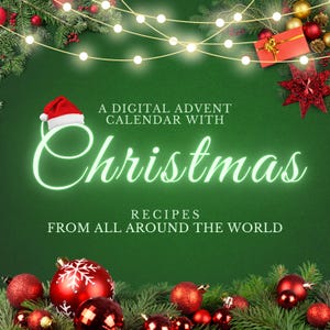 30+ internationella recept Adventskalender - december 2025 (digital nedladdning)