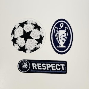 Real Madrid Champions League 2011-2012 Strykmärke — 9 UCL-ärmmärke