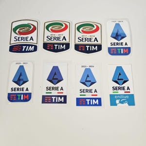 Serie A TIM 2010-2025 Toppa termoadesiva — Maglia da calcio Italia Calcio