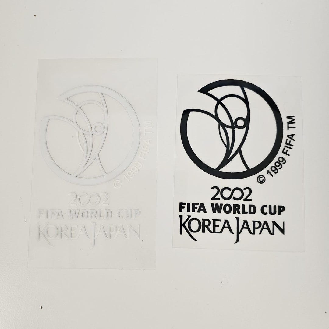 FIFA World Cup 2002 Korea Japan Iron on Patch Badge — Retro