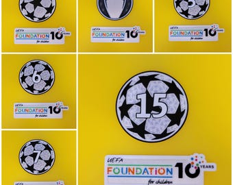 Champions League 2025-2026 voetbalpatches badges