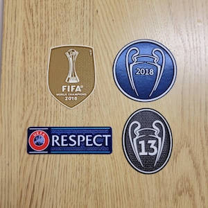 Real Madrid Königsklasse 2018-2019 Thermoplastischer Fußball Patch Ärmelaufnäher