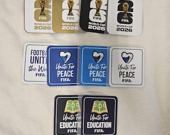Parche termoadhesivo del Mundial 2026, insignia de fútbol, todas las fases, desde la fase de grupos hasta la final.
