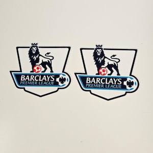Barclays Premier League 2007-2013 Strykmärken Par — Fotbollströja Retro