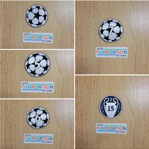 Champs League 2024-2025 Fußball Patches