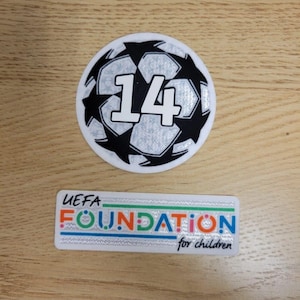 Real Madrid 2023/24 Calcio Termoadesive 2023/24 Fussball Aufnäher