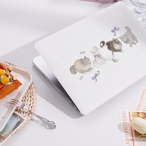Playful Cats New Pro Mac Protective Case Personalized Name For Macbook Air 11/13 Pro13/14/15/16 Apple Laptop 2025 2024 2023 Macbook Cover