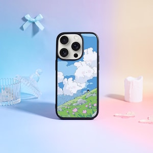 Blue Sky White Clouds 2025 iPhone Case For iPhone 16/15/14 Pro Max, iPhone 16/15 Pro, iPhone 16/15/14, iPhone 16/15/14 Plus, iPhone X/XR/XS