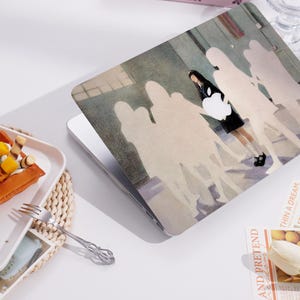 The girl New Pro Mac Protective Case Personalized Name For Macbook Air 11/13 Pro13/14/15/16 Apple Laptop 2025 2024 2023 Macbook Cover