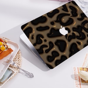 Leopard Spots New Pro Mac Protective Case Personalized Name For Macbook Air 11/13/15, Apple Laptop,2025 Macbook Cover,Custom Laptop Case