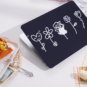 Glowing Floral New Pro Mac Protective Case Personalized Name For Macbook Air 11/13 Pro13/14/15/16 Apple Laptop 2025 2024 2023 Macbook Cover