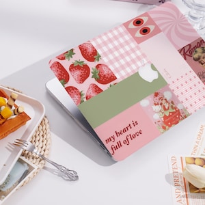 Vintage Romance New Pro Mac Protective Case Personalized Name For Macbook Air 11/13/15, Pro13/14/15/16 Apple Laptop 2025 2024 Macbook Cover