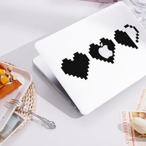Pixel Hearts New Pro Mac Protective Case Personalized Name For Macbook Air 11/13 Pro13/14/15/16 Apple Laptop 2025 2024 2023 Macbook Cover