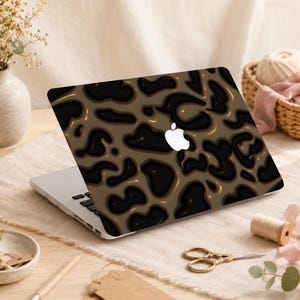 Leopard Spots New Pro Mac Protective Case Personalized Name For Macbook Air 11/13/15, Apple Laptop,2025 Macbook Cover,Custom Laptop Case