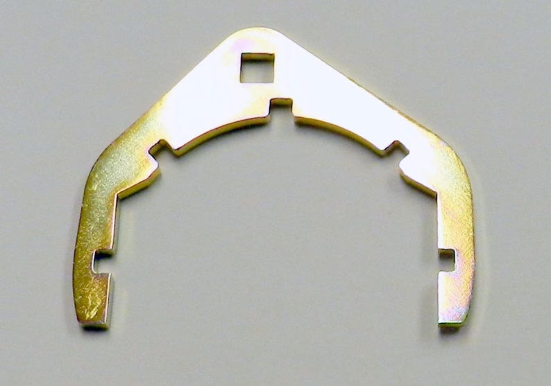 Brass Shower Drain Wrench With 4 & 8 Tab Nuts Etsy