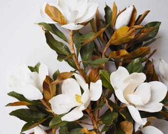 Magnolia Grandiflora - Kurs wideo o kwiatach papierowych