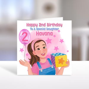 MS RACHEL gepersonaliseerde verjaardagskaart - juffrouw Rachel gepersonaliseerde verjaardagskaart - mevrouw Rachel verjaardagskaart - mevrouw Rachel verjaardagskaart - roze