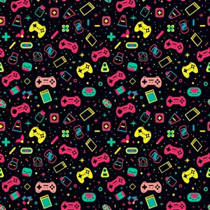 Carta da regalo per compleanno NEON GAMING - Carta da regalo personalizzata per console di gioco - Carta da regalo per controller - Playstation - Nintendo - Xbox - D2