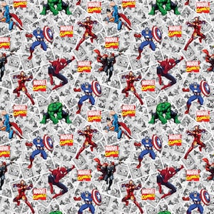 Carta da regalo per compleanno MARVEL AVENGERS - Carta da regalo personalizzata Marvel Super Heroes - Carta da regalo Avengers - Thor - Hulk - Ironman - Batman 3