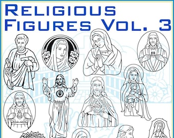 Religious Figures Vol. 3 Vector Clipart