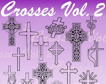 60 Crosses Vol. 2 Vector Clipart