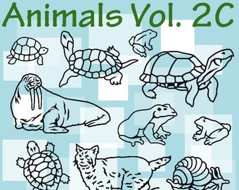 Animals Vol. 2C Vector Clipart