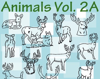 Animals Vol. 2A Vector Clipart