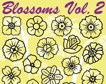 Blossoms Vol. 2 Vector Clipart