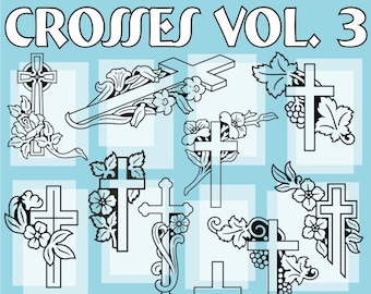 Crosses Vol. 3 Vector Clipart