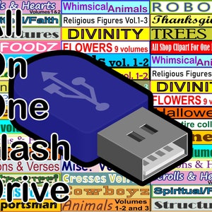 Tout le catalogue de la boutique sur une seule clé USB