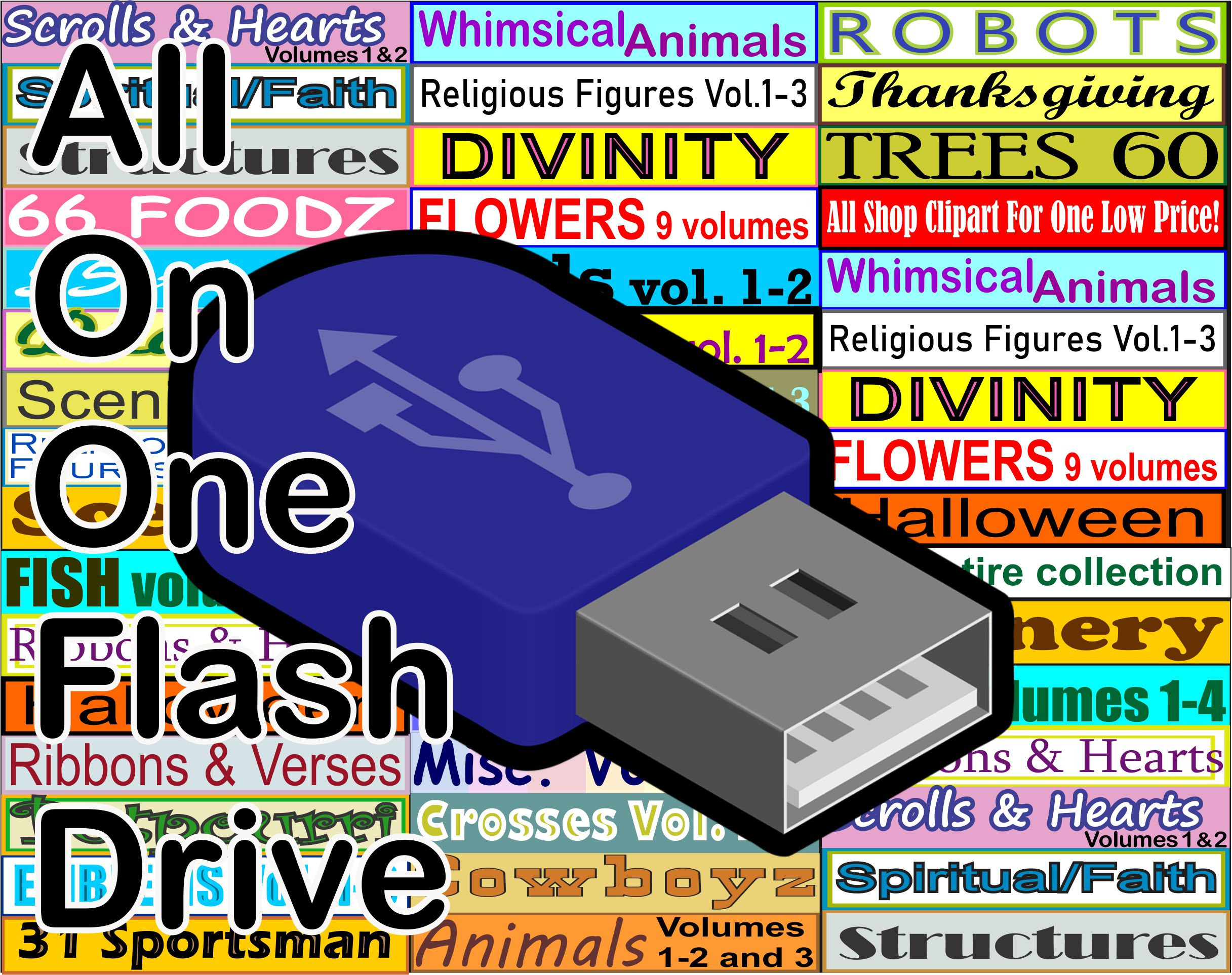 Flash Drive Clipart Etsy
