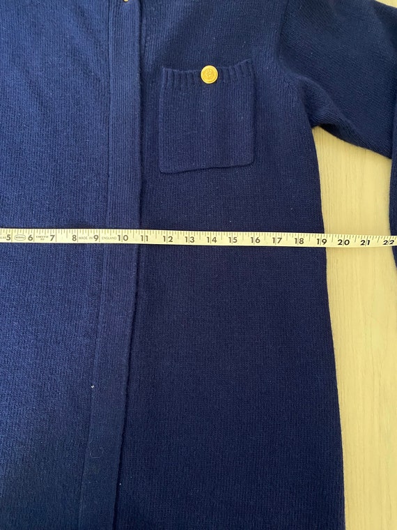 Vintage Liz Claiborne Collection Royal Blue Sweat… - image 8