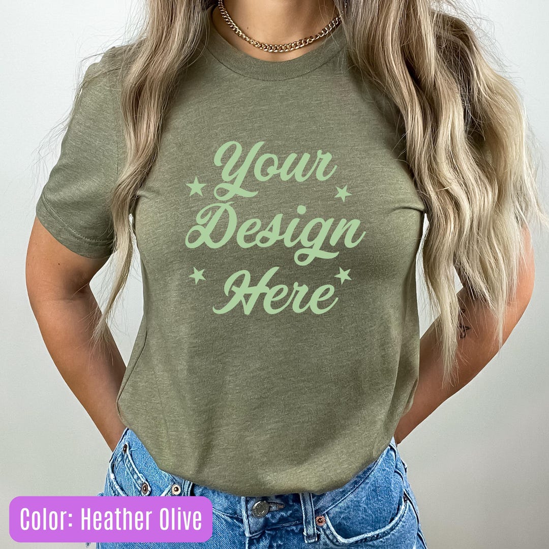 Custom Shirt, Add Your Design or Logo, Personalized Pigment Dyed Tee ...