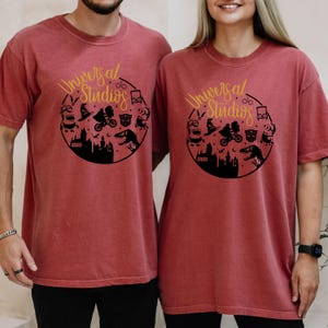 Universal Studios Halloween Comfort Colors Unisex Shirt,Disney Universal Studios Family Shirt,Disney Vacation Halloween Shirt
